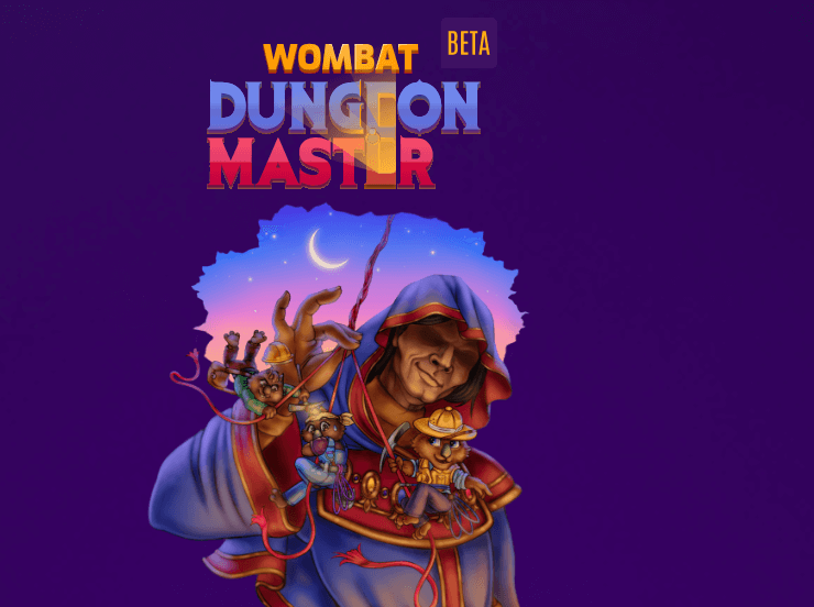 Image of the Wombat Dungeon NFT game